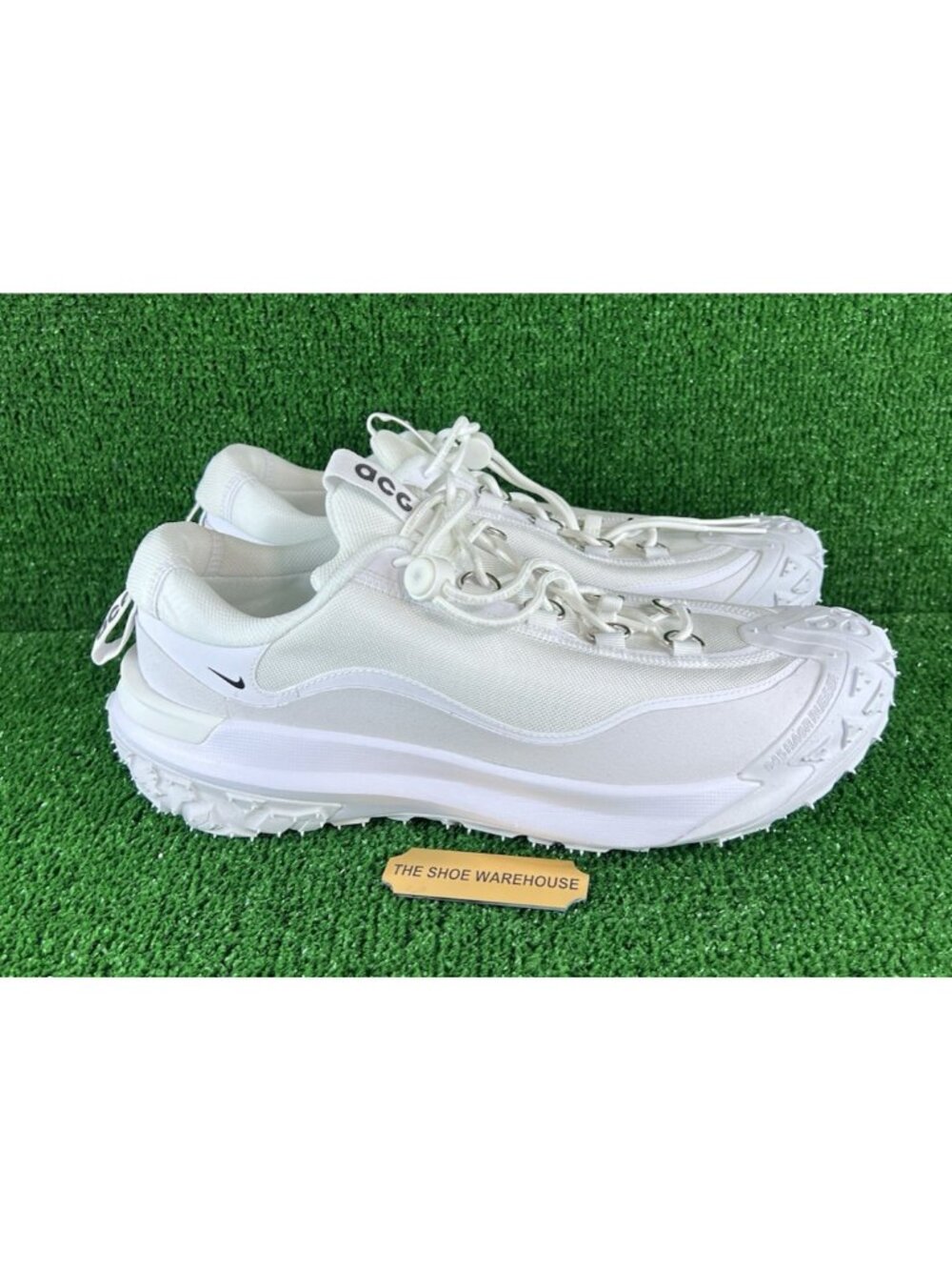 Men's Comme Des Garcons x Nike ACG Mountain Fly 2 White FZ3311-100 Size 11.5